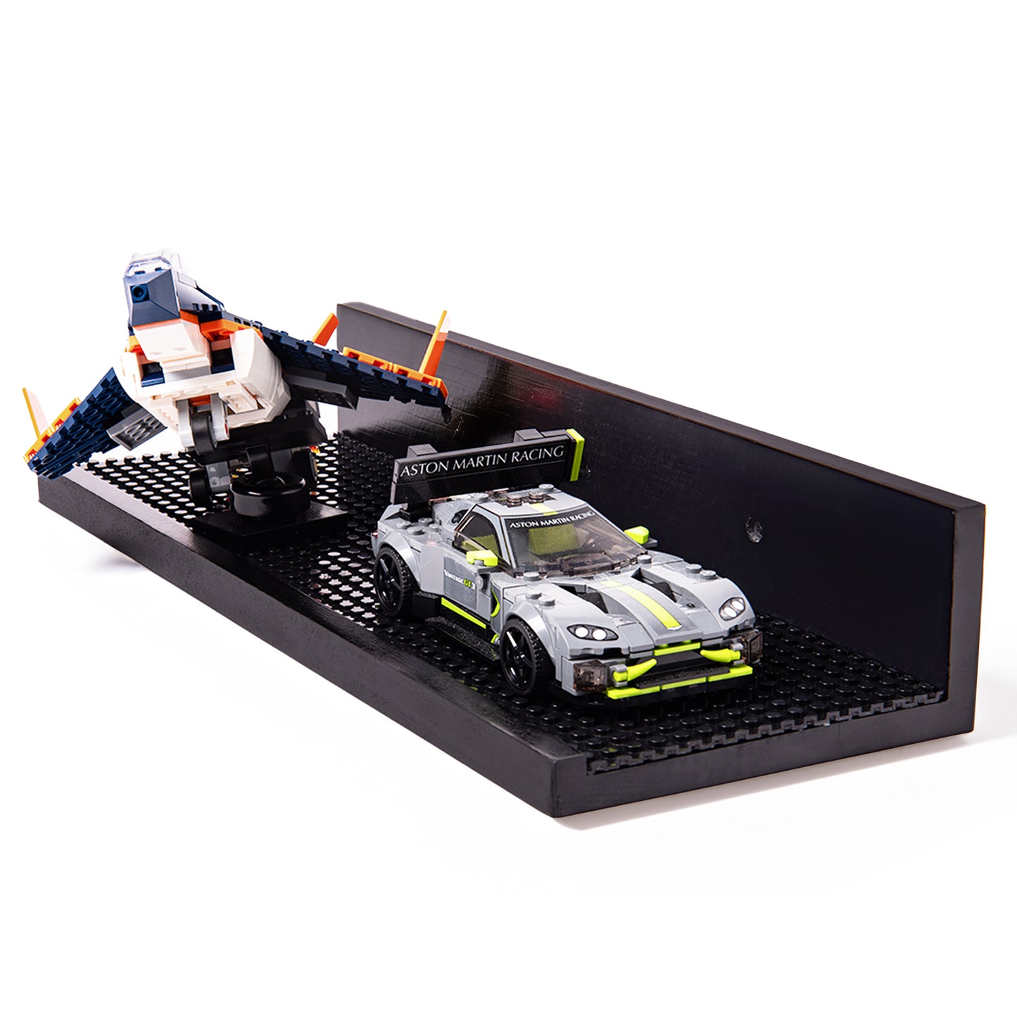 16-inch Building Block Display Shelves (Set of 2) for Proudly displaying Your Lego masterpieces!