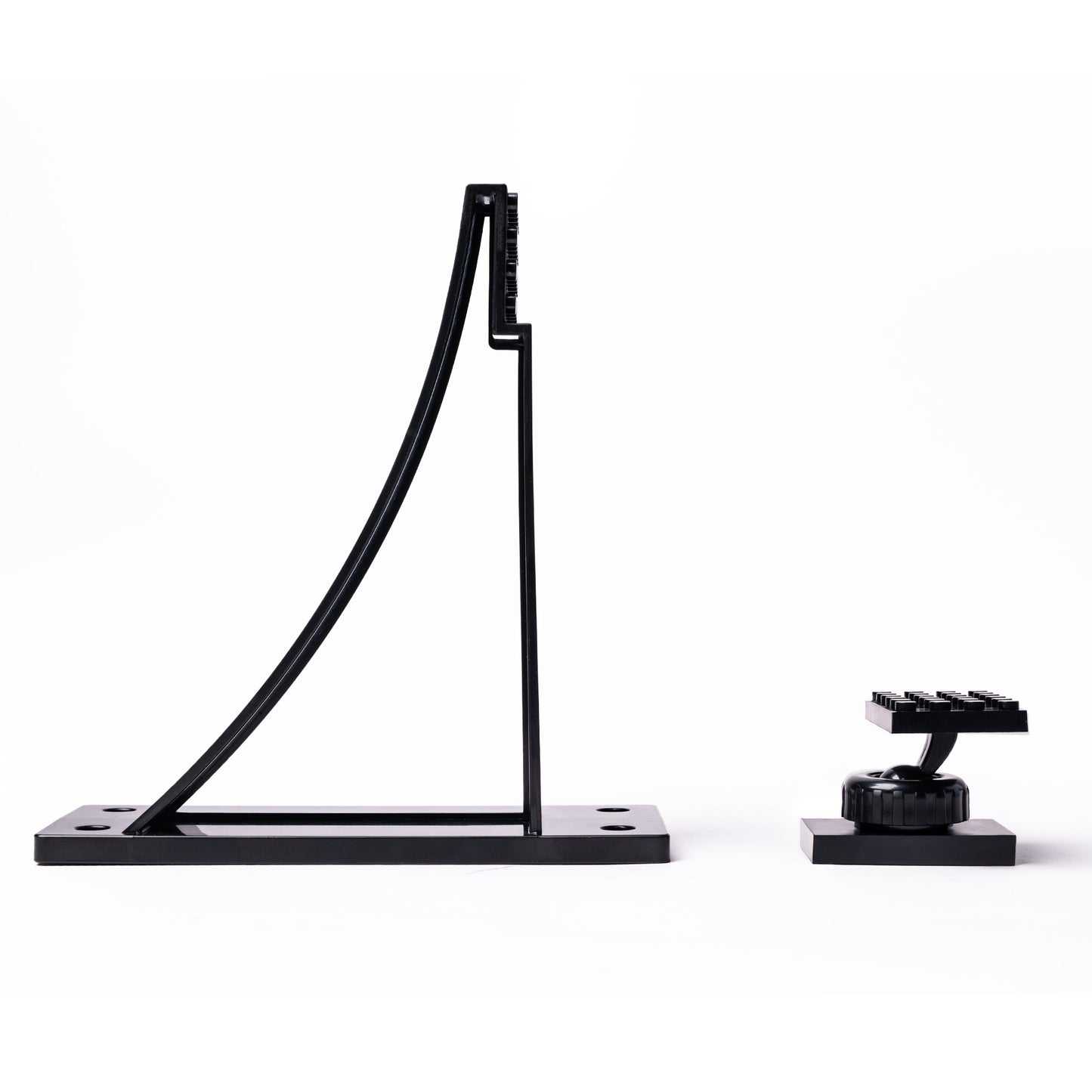 Infinity Angle Display Shelf 6 INCH - 2 Pack - Black -COMMING FALL 2025!