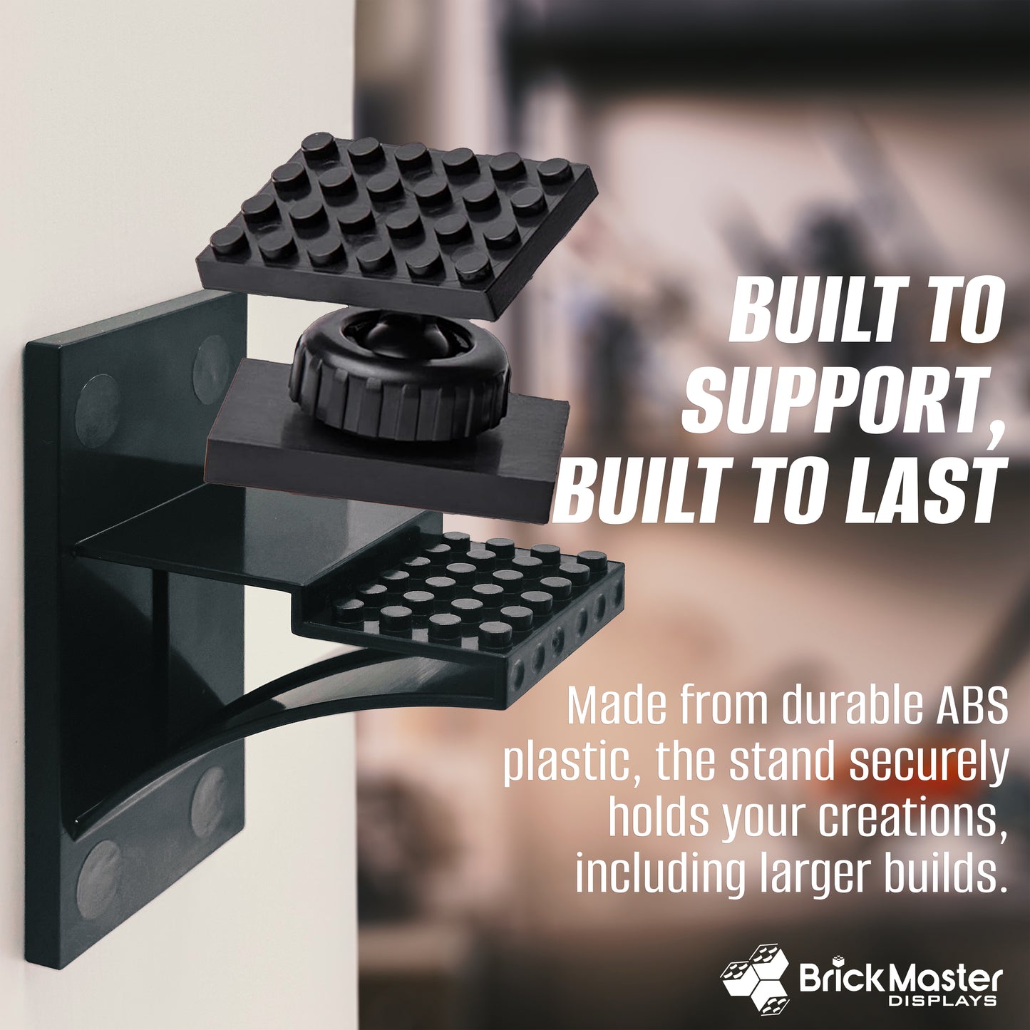 Infinity Display Shelf - 3 INCH - 2 Pack in Black