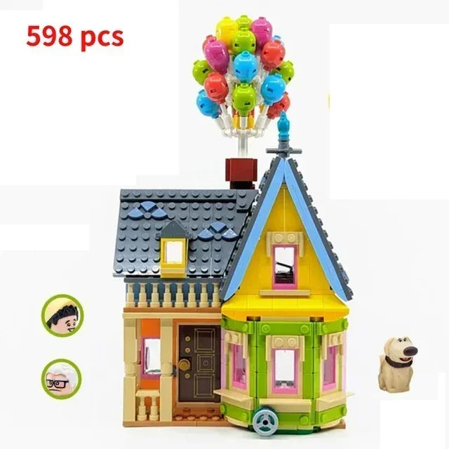 Building Blocks Model popular Kits for Adults and Children (598 Pieces)